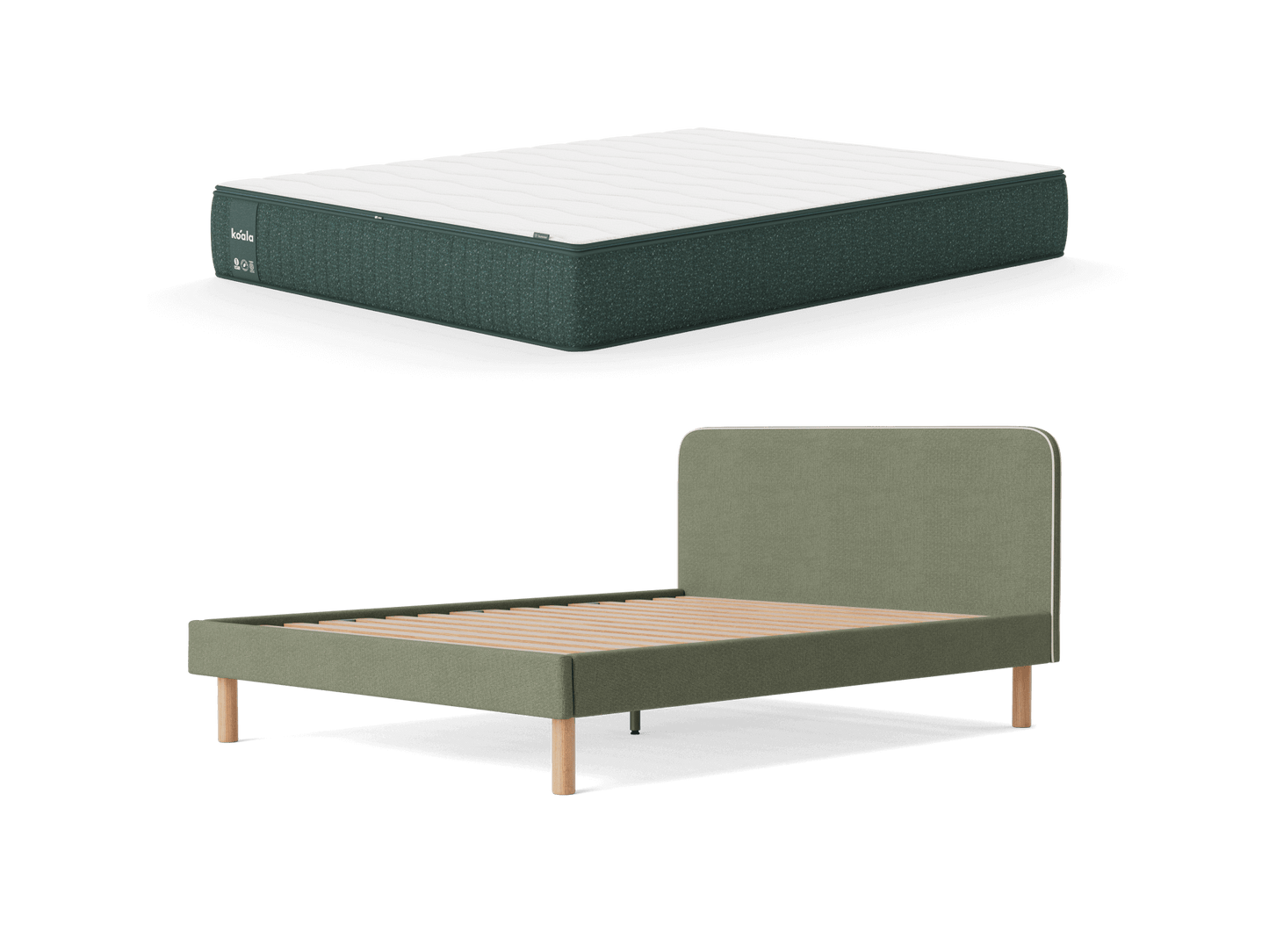 Koala Polar+ Mattress & Brunswick Bed Base Bundle