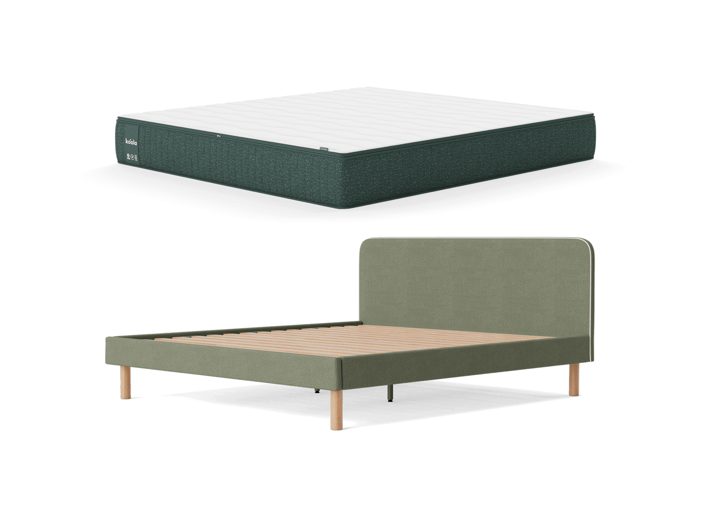 Koala Polar+ Mattress & Brunswick Bed Base Bundle