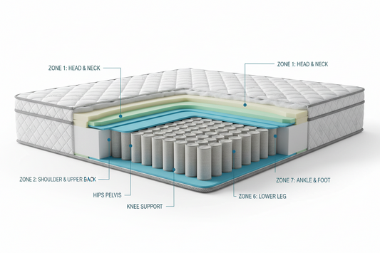 What Is a 7 Zone Pocket Spring Mattress, and Should You Choose One?