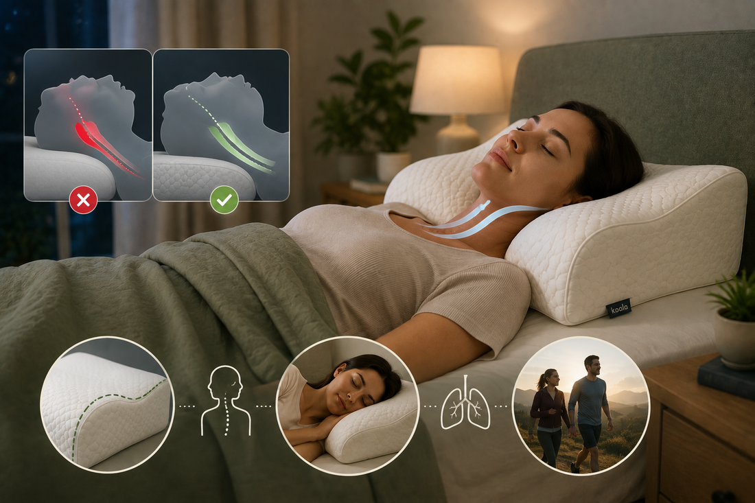 How anti snores pillow work