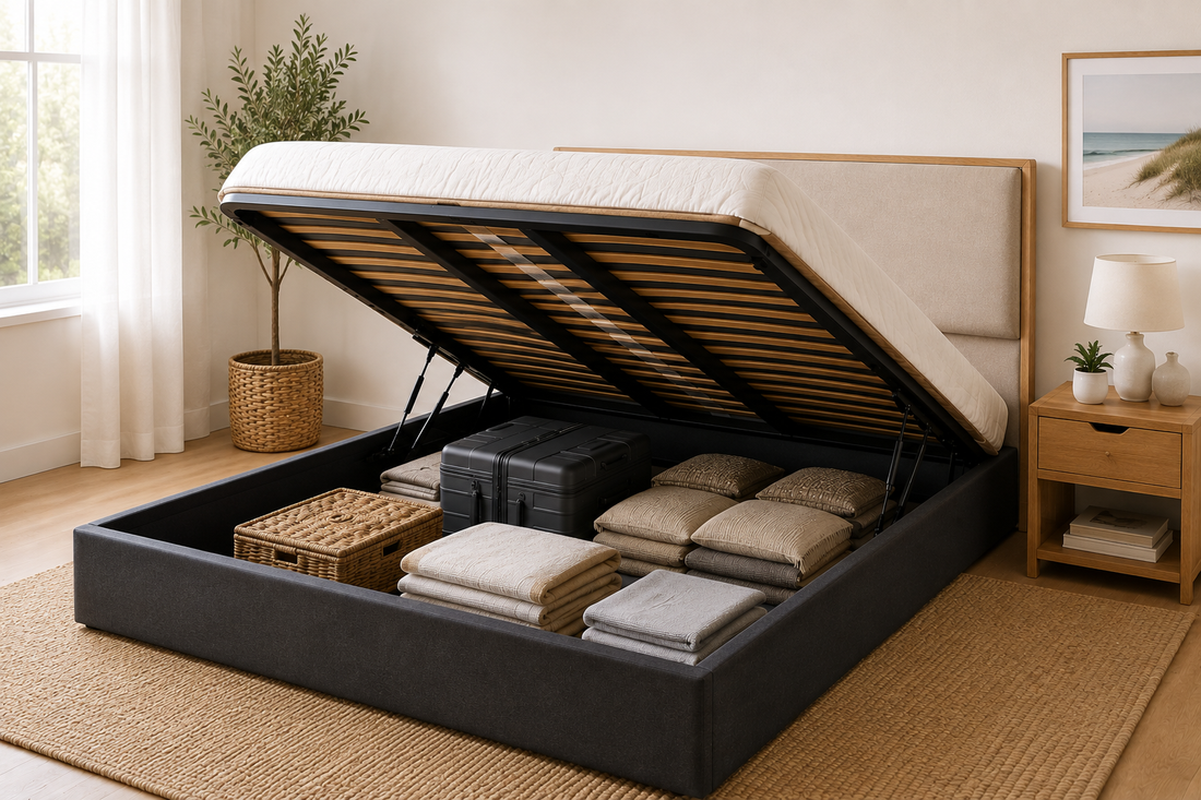 Best Bed Frames with Built-In Storage