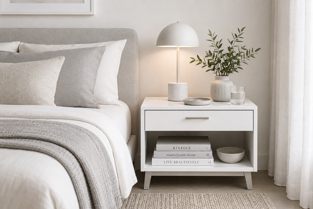 Styling a bedside table