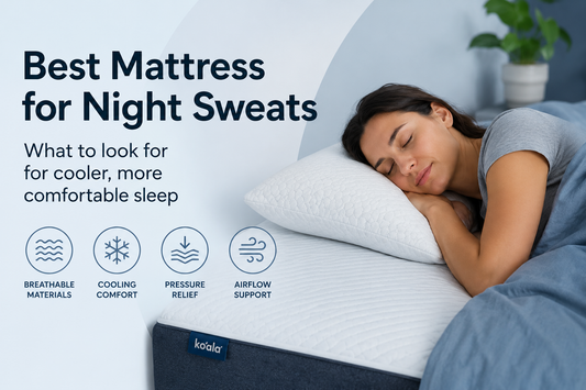 Best Mattress for Night Sweats: What to Look for Cooler, More Comfortable Sleep
