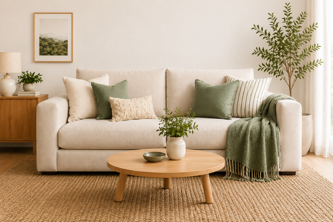 How to Style Cushions & Throws to Match Your Sofa