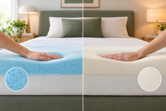 Comparison of Gel Memory Foam Vs Regular Memory Foam