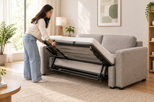 How durable is a sofa bed with frequent folding?