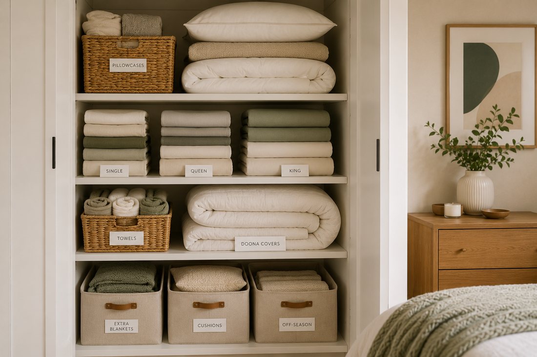 How to Store Bedding and Linen
