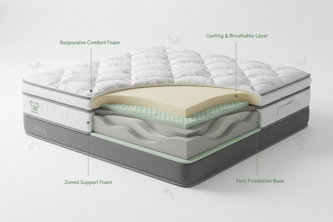 Koala Mattress Layers
