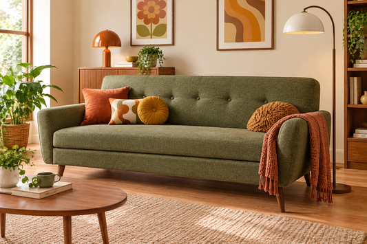 How to Style a Retro Sofa Bed