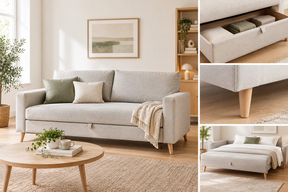 Scandi-style Sofa Bed