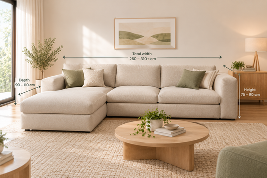 Sofa Dimensions & Sizing Guide