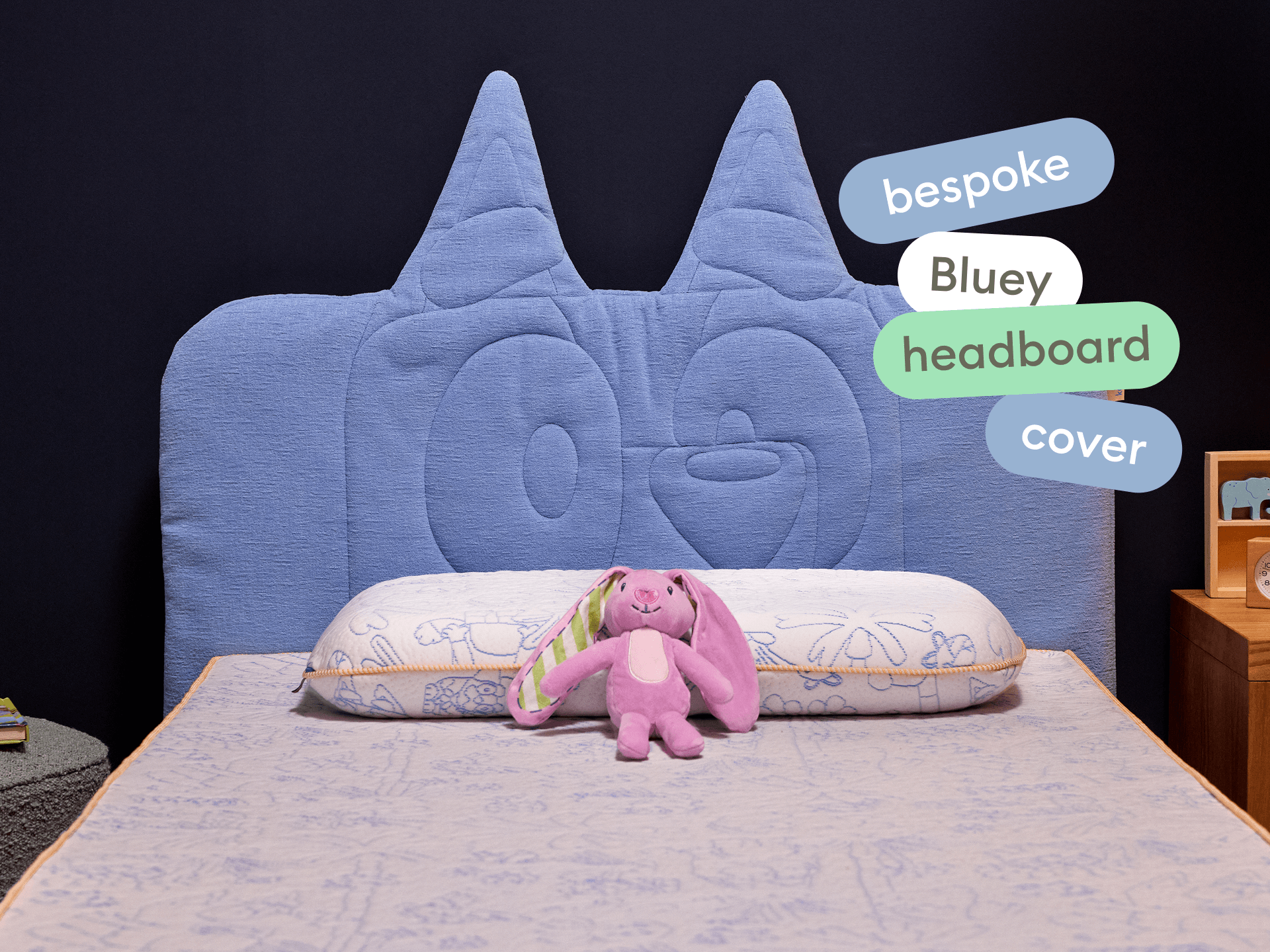 Koala x Bluey Snoozytime Bed Base - Bluey / Bed Base Only
