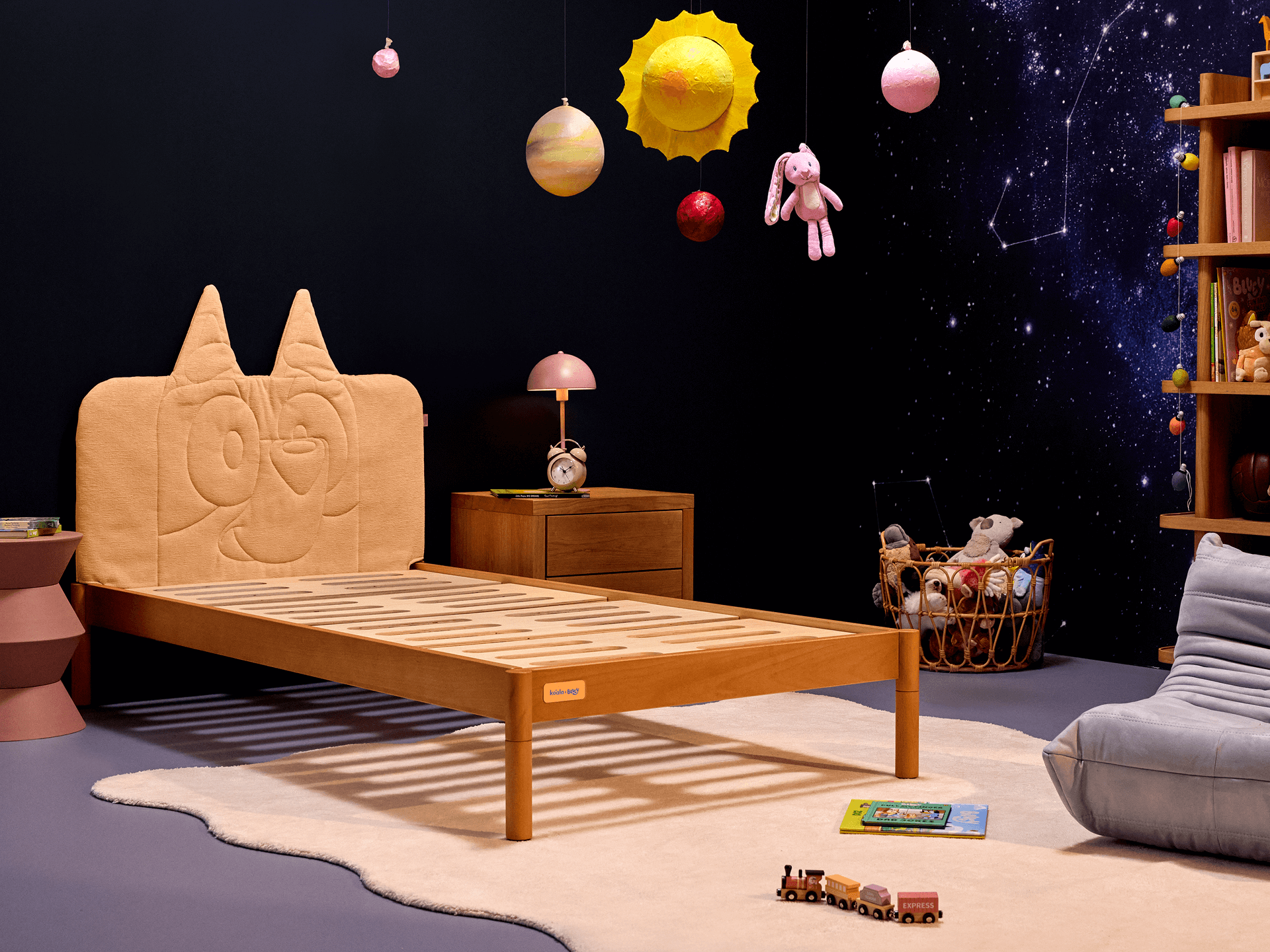 Koala x Bluey Snoozytime Bed Base - Calypso / Bed Base Only