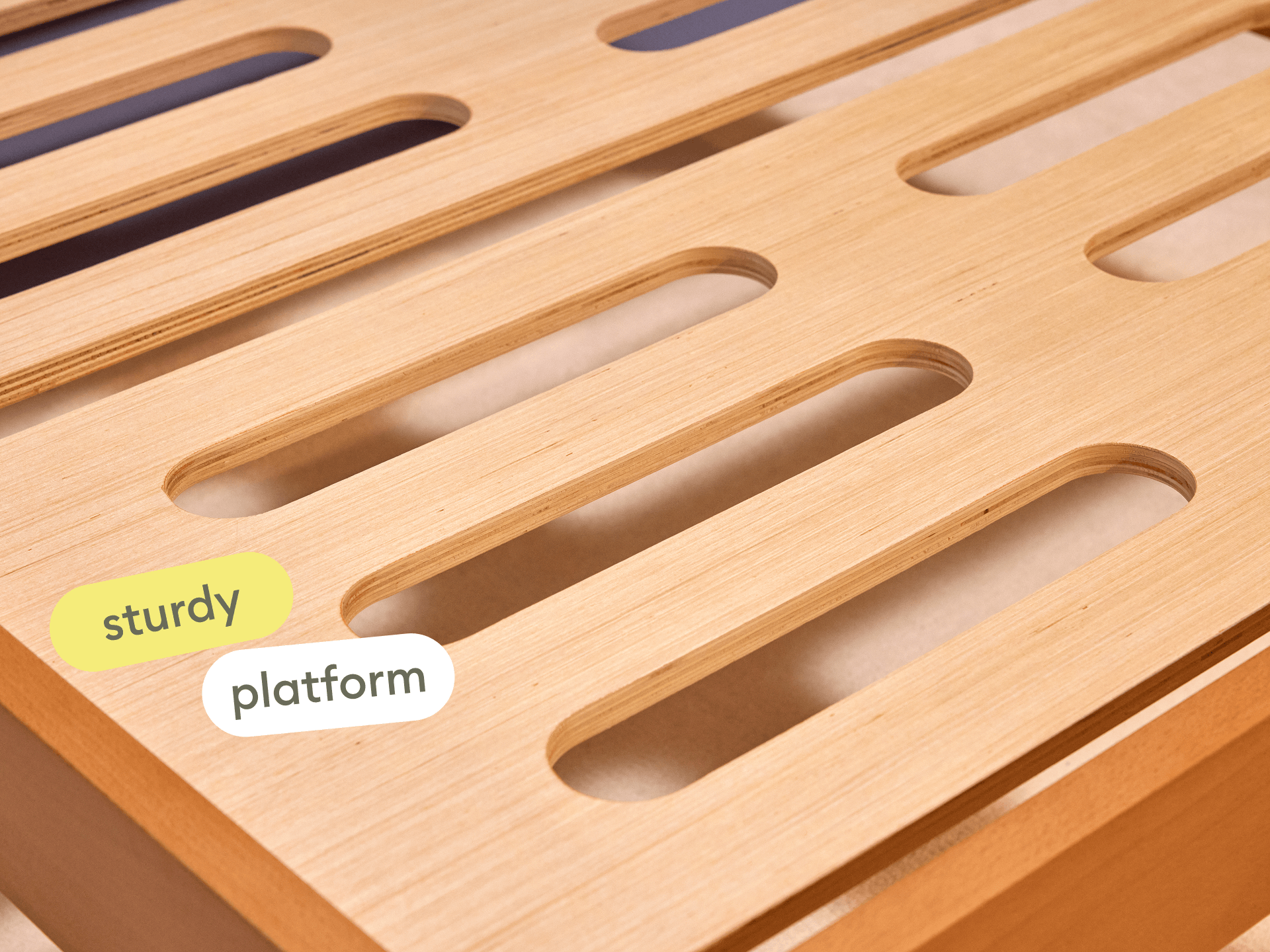 Koala x Bluey Snoozytime Bed Base - Calypso / Bed Base Only