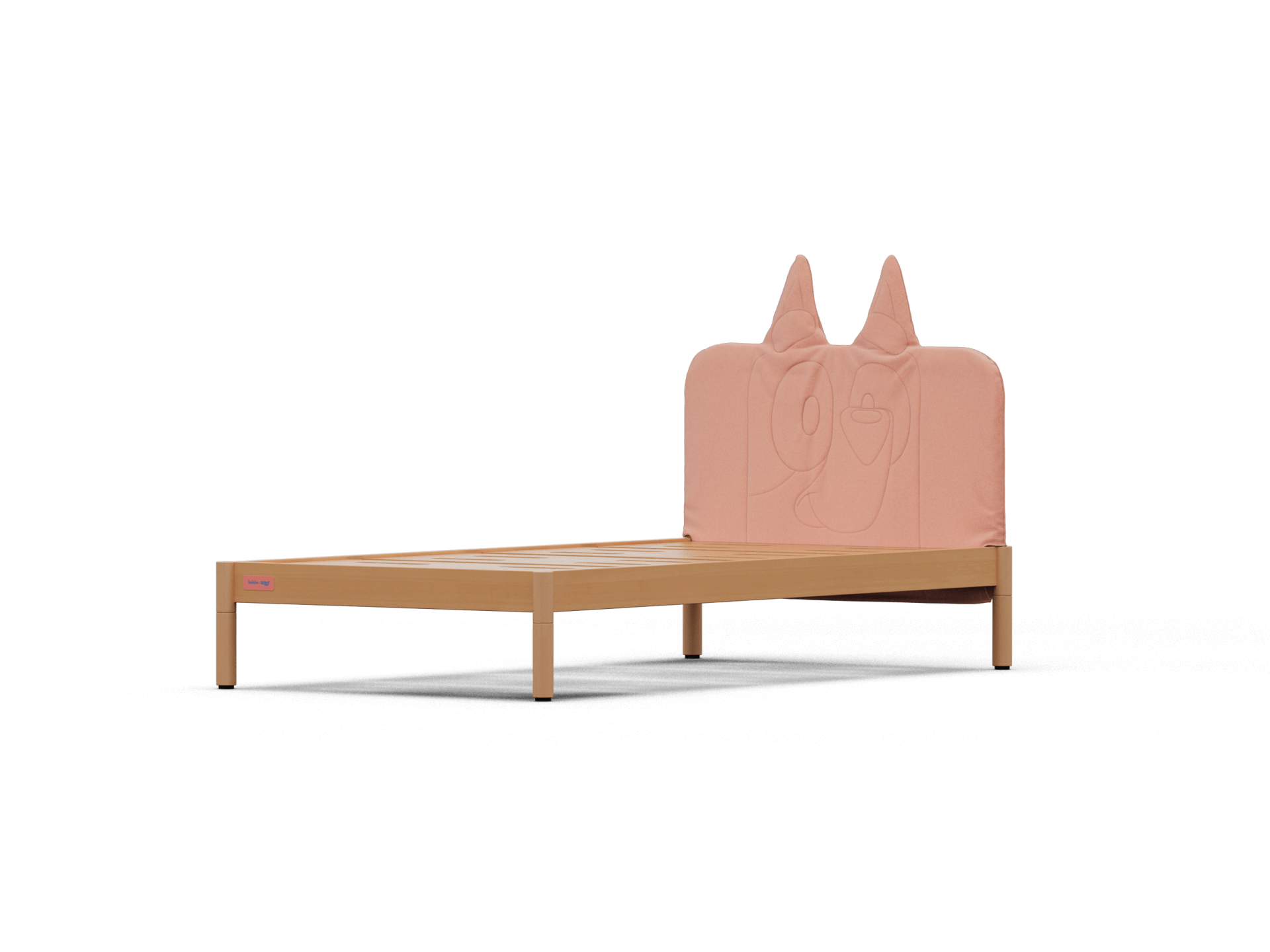 Koala x Bluey Snoozytime Bed Base - Flamingo / Bed Base Only