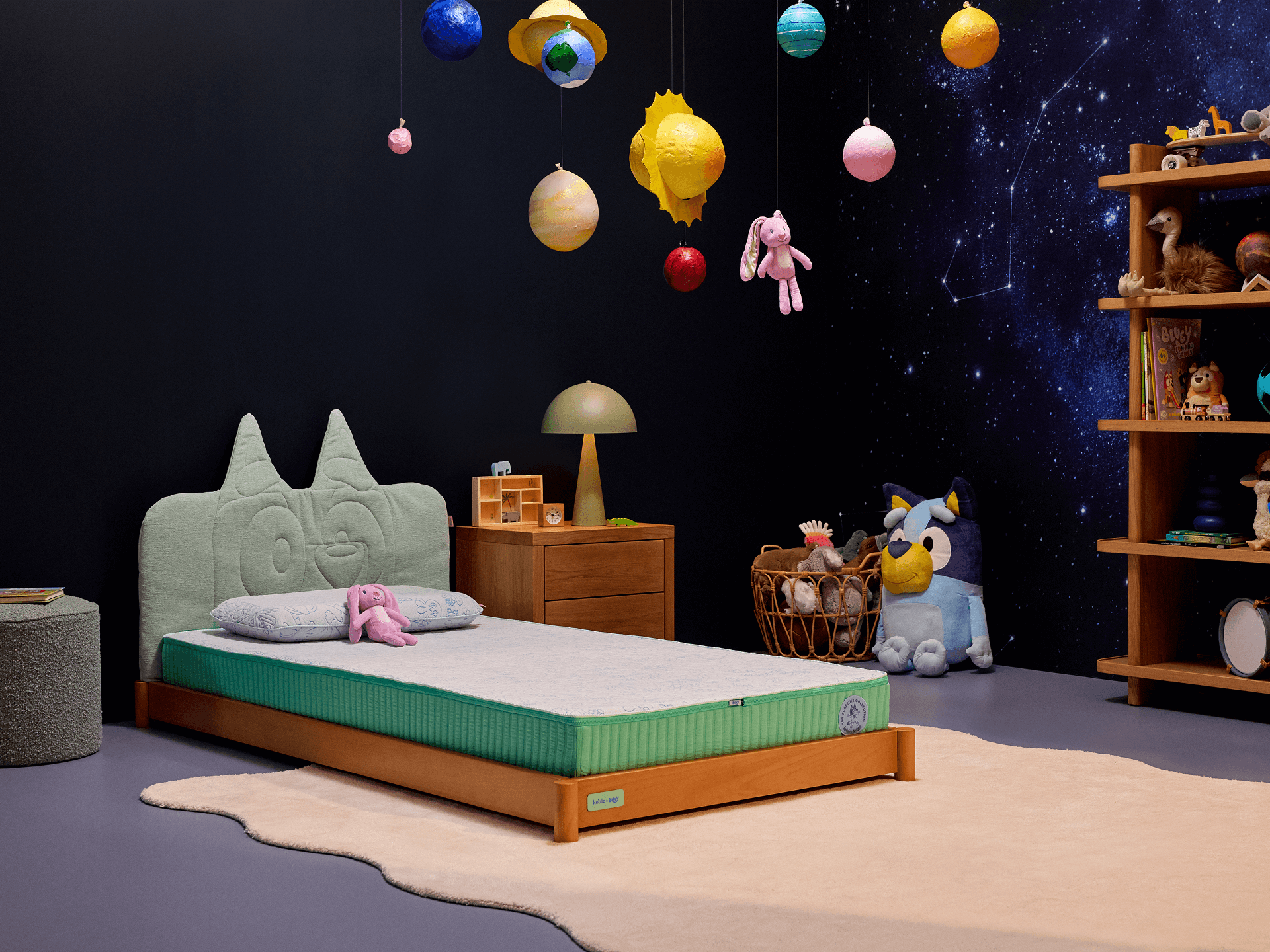 Koala x Bluey Snoozytime Bed Base - Walking Leaf / Bed Base Only