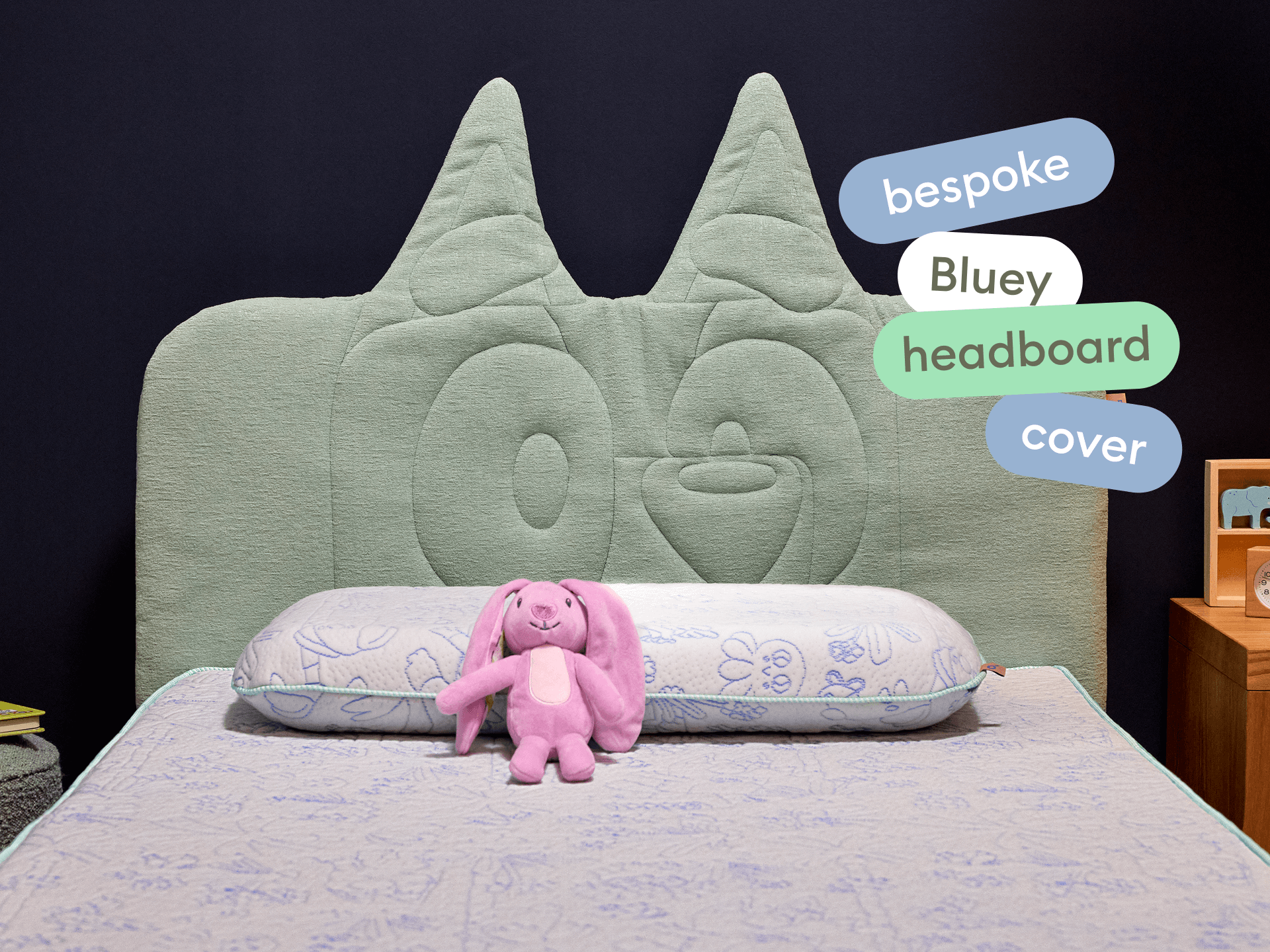 Koala x Bluey Snoozytime Bed Base - Walking Leaf / Bed Base Only