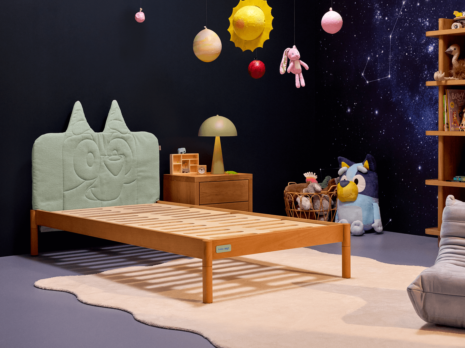 Koala x Bluey Snoozytime Bed Base - Walking Leaf / Bed Base Only