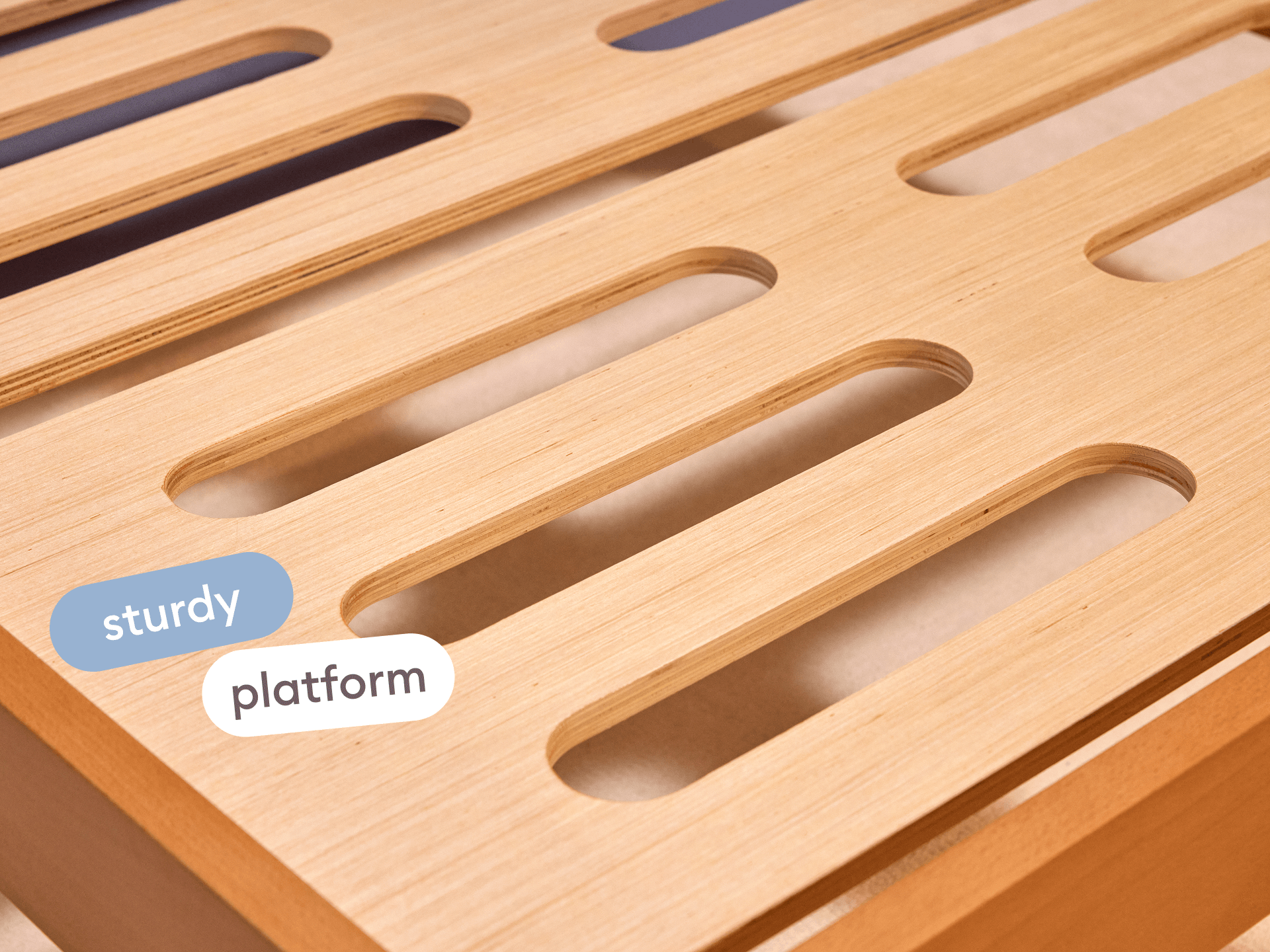 Koala x Bluey Snoozytime Bed Base - Walking Leaf / Bed Base Only