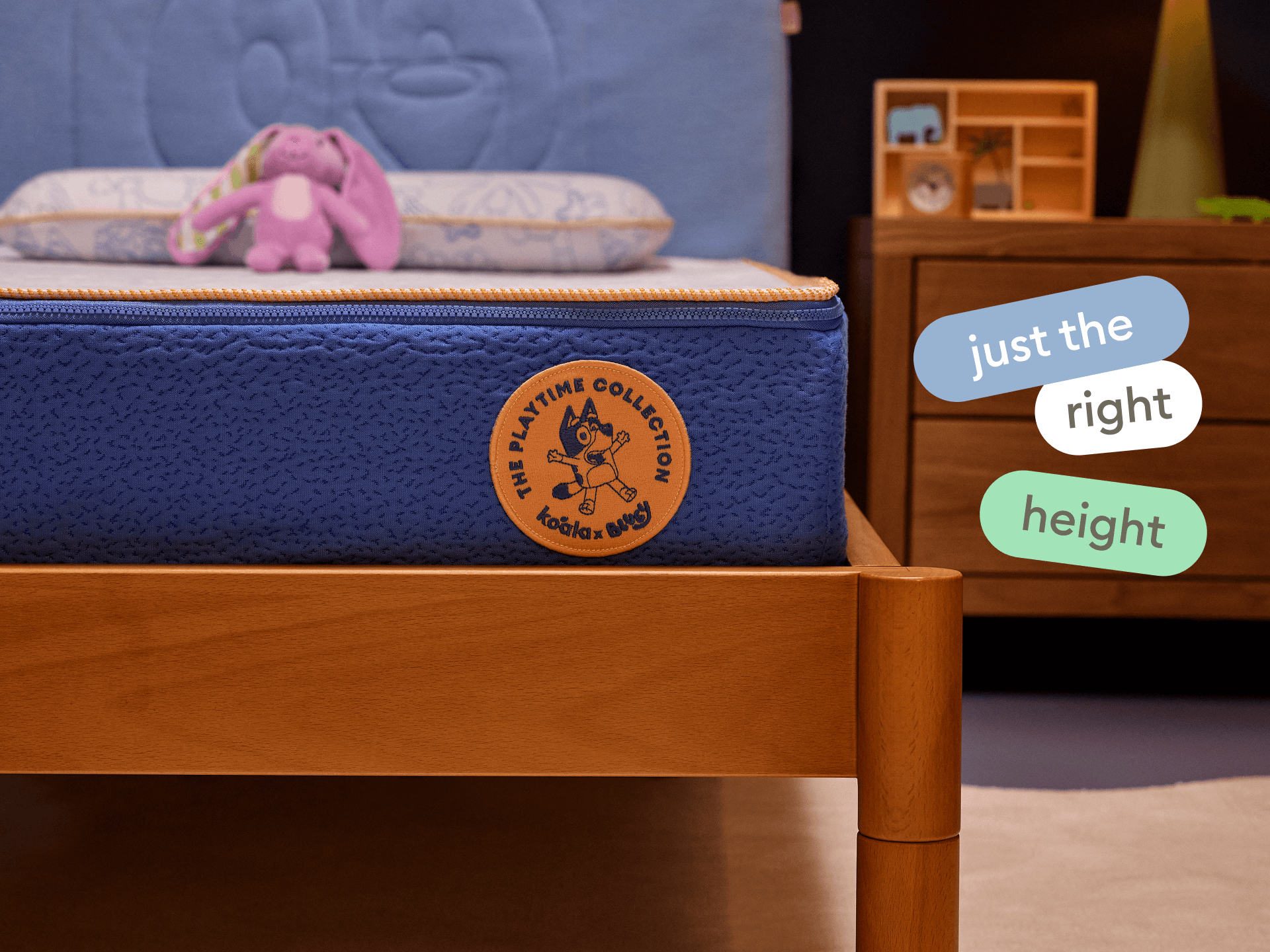 Koala x Bluey Snoozytime Mattress - Bluey
