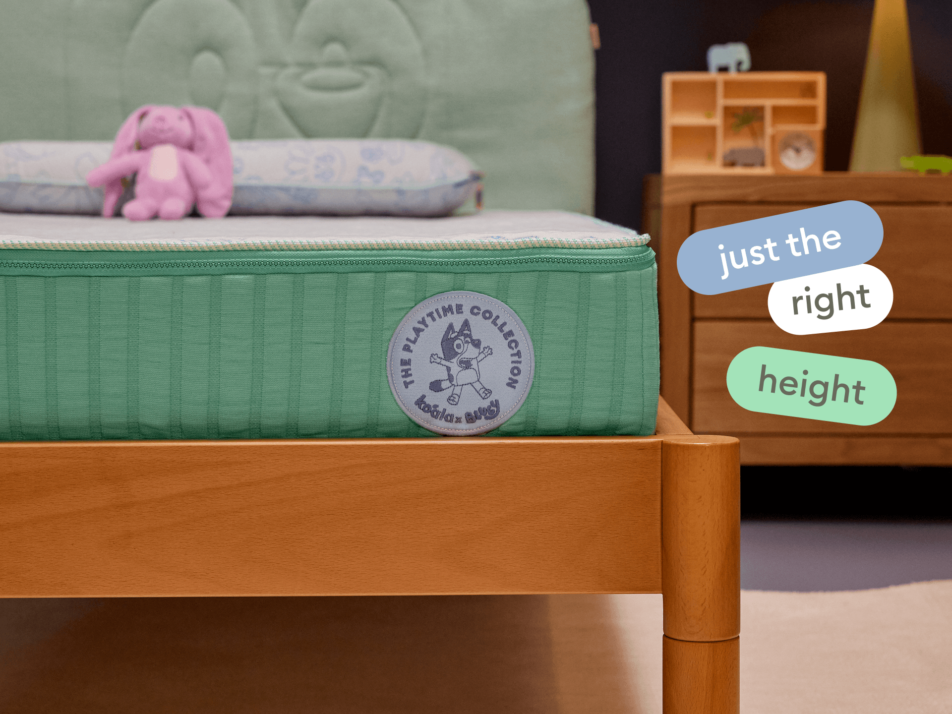 Koala x Bluey Snoozytime Mattress - Walking Leaf