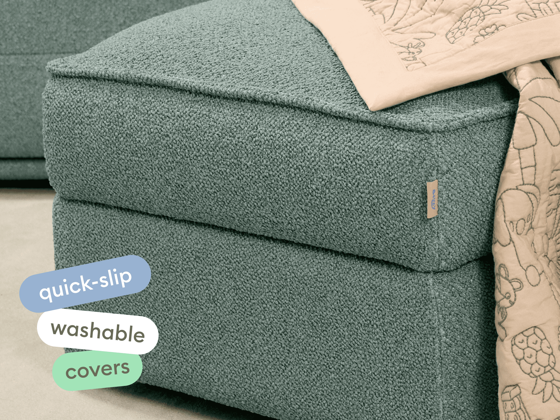 Koala x Bluey Playtime Covers - Ottoman / The Creek