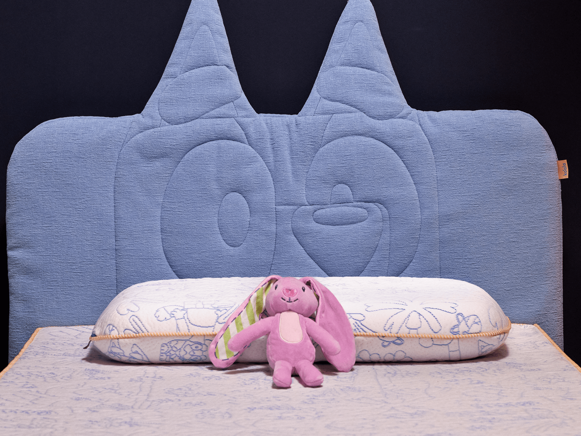 Koala x Bluey Snoozytime Pillow - Blue-Tongue