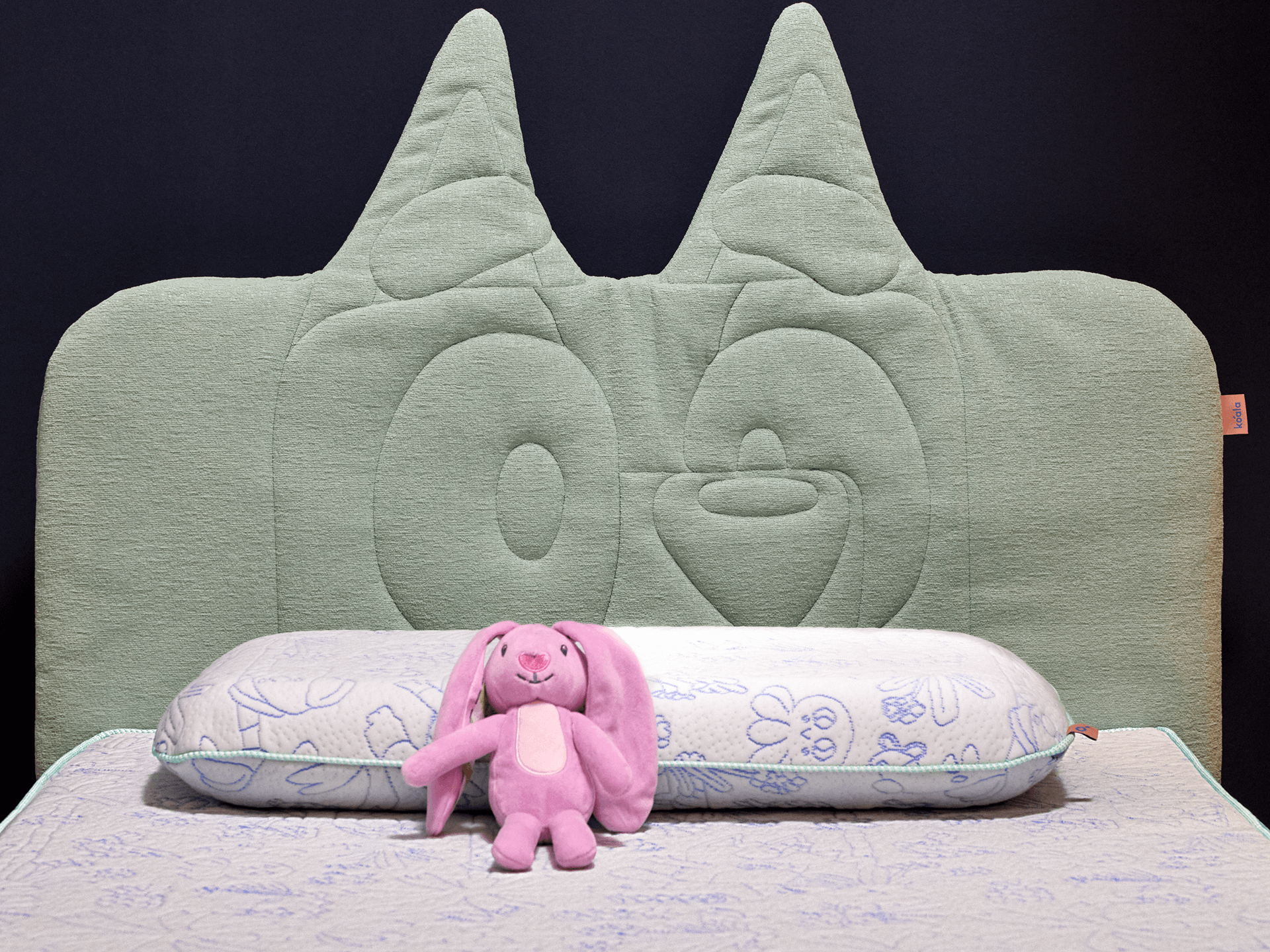 Koala x Bluey Snoozytime Pillow - Turtle Boy