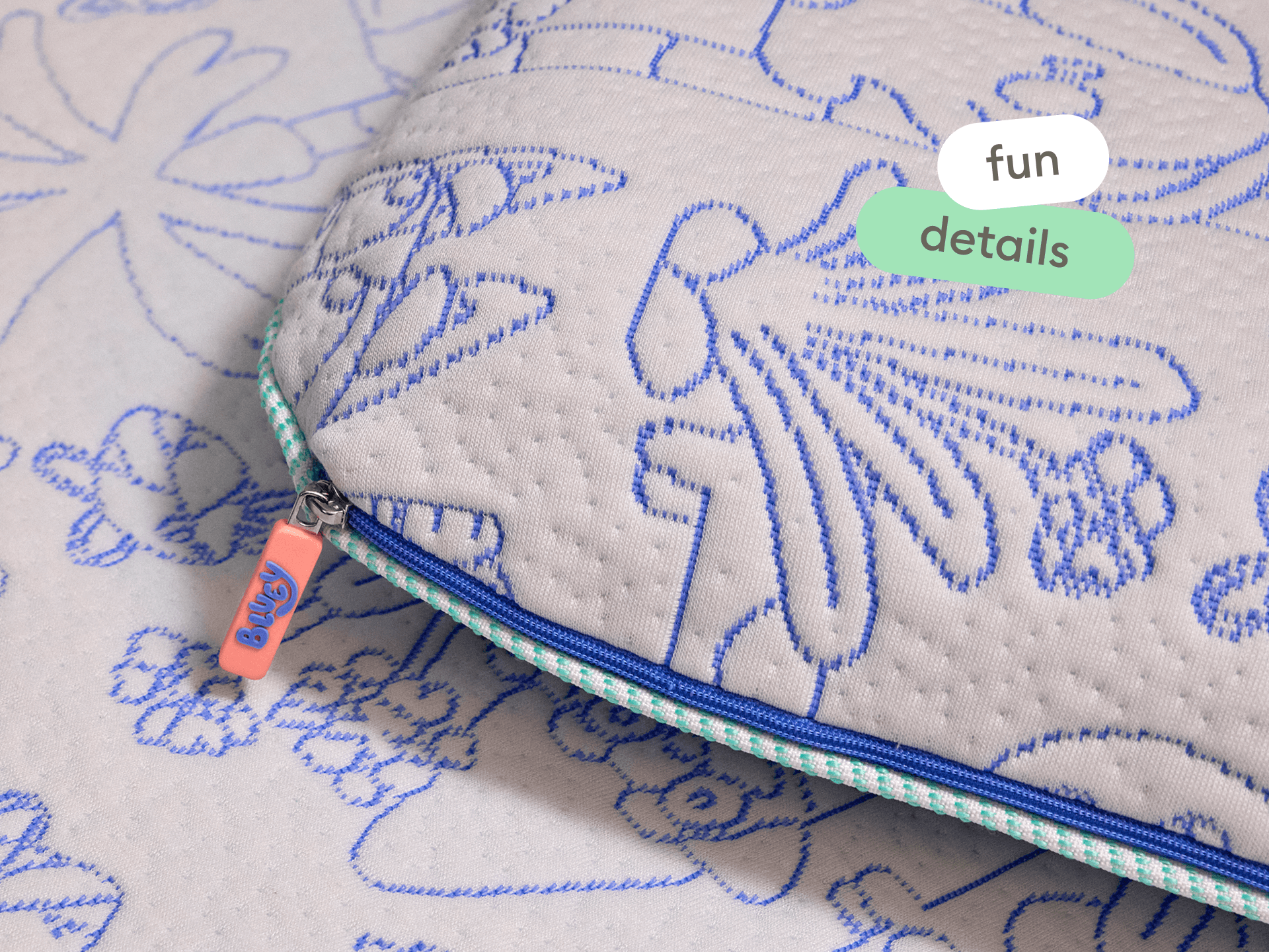 Koala x Bluey Snoozytime Pillow - Turtle Boy