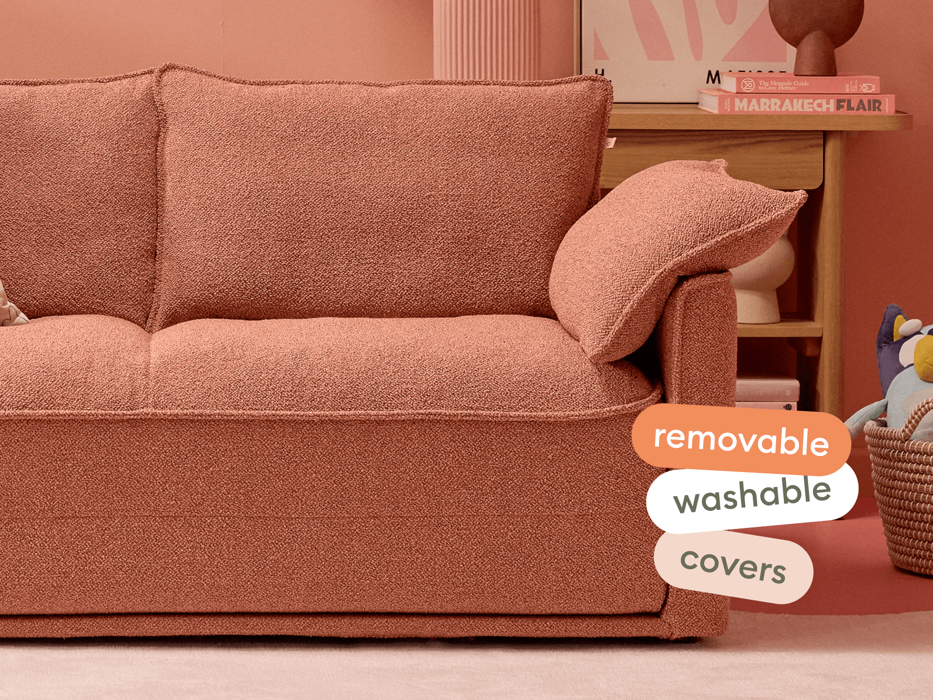 Koala x Bluey Playtime Covers - 2.5-Seater (Double) / Kookaburra