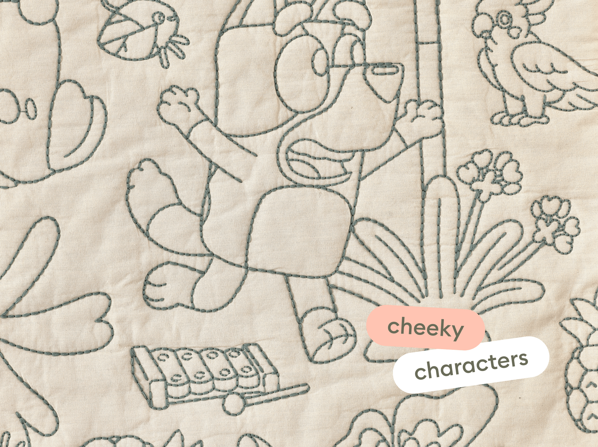 Koala x Bluey Snuggletime Throw - 180 x 130cm / Kimjim