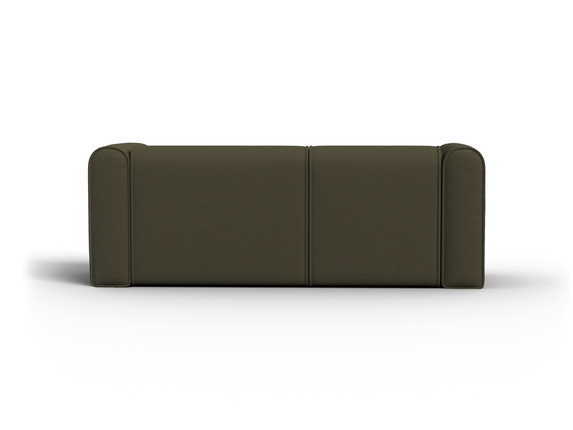 Bangalow Modular Sofa - Green Wattle (Standard) / Chaise / 2 Sections