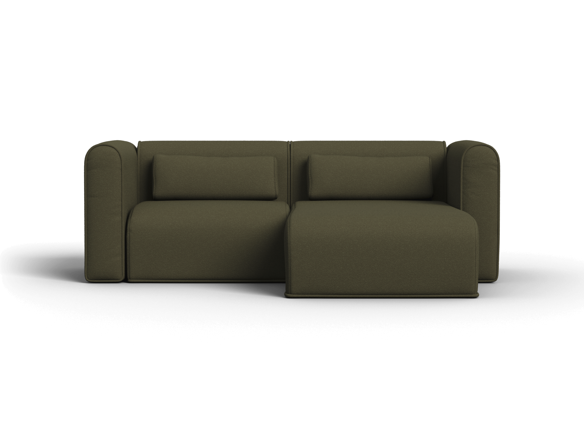 Bangalow Modular Sofa - Green Wattle (Standard) / Chaise / 3-Seater