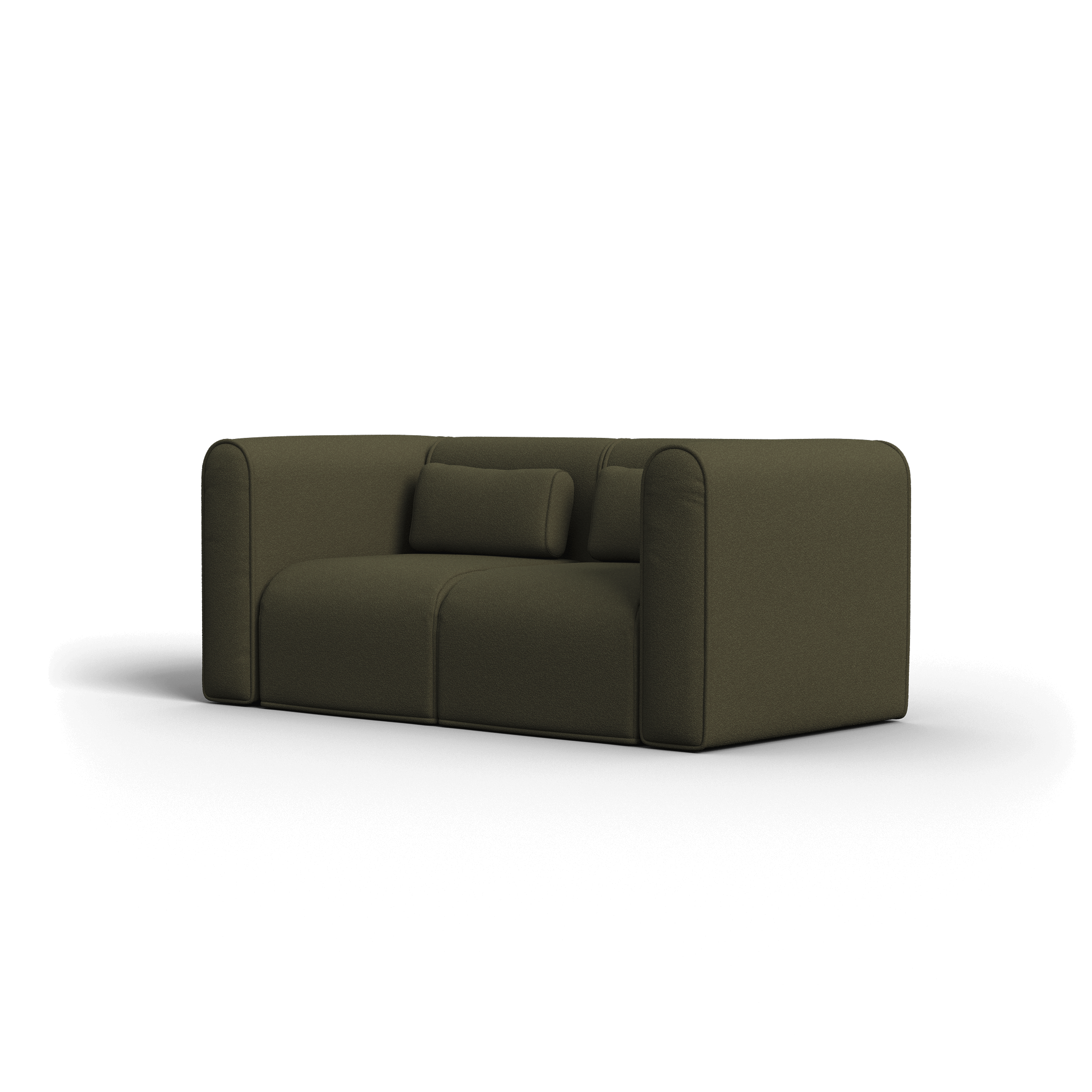 Bangalow Modular Sofa - Sofa / 2-Seater / Green Wattle