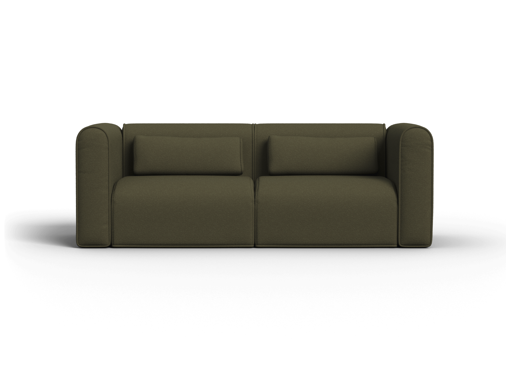 Bangalow Modular Sofa - Sofa / 3-Seater / Green Wattle (Standard)