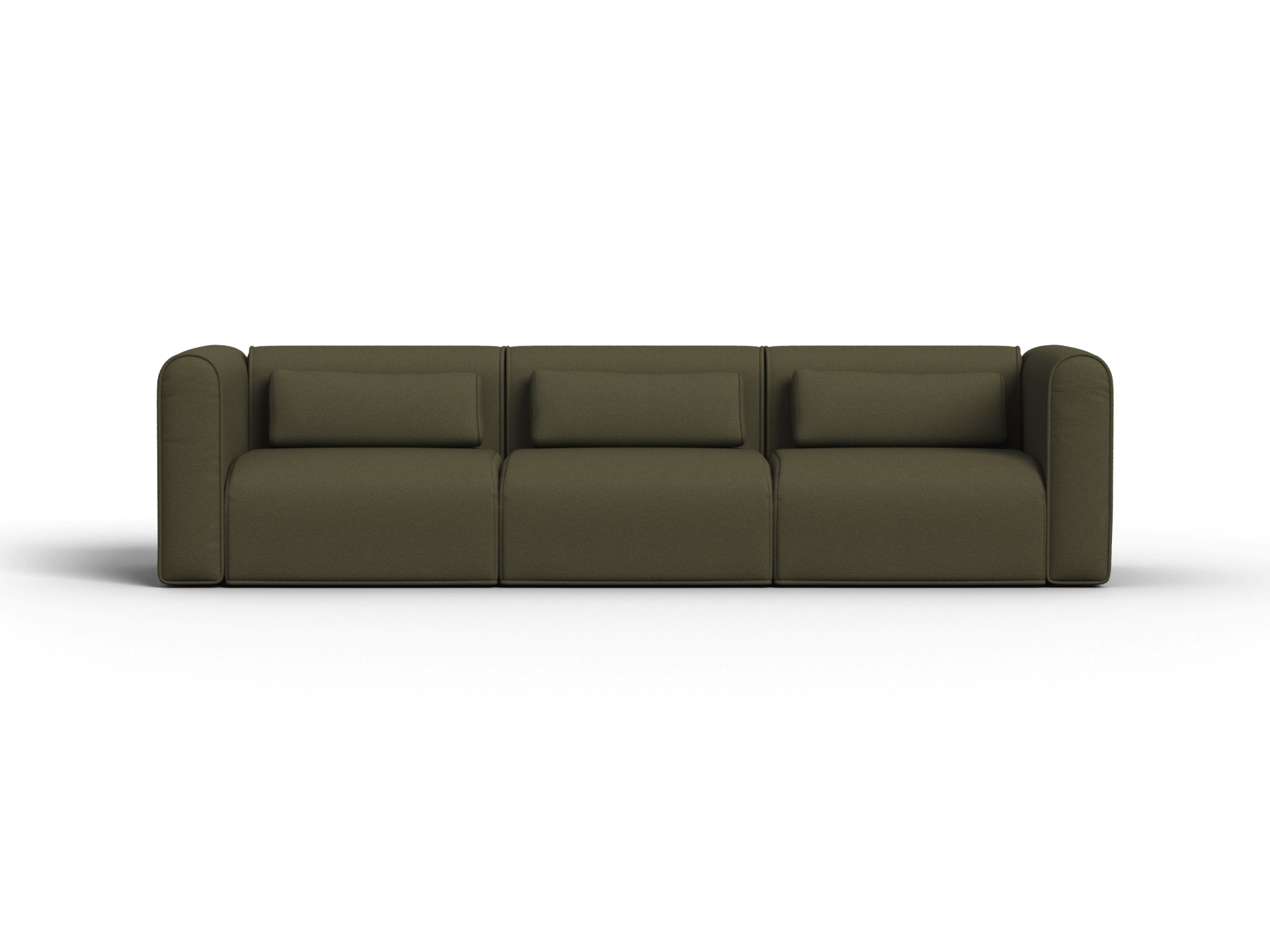 Bangalow Modular Sofa - Sofa / 4-Seater / Green Wattle (Standard)