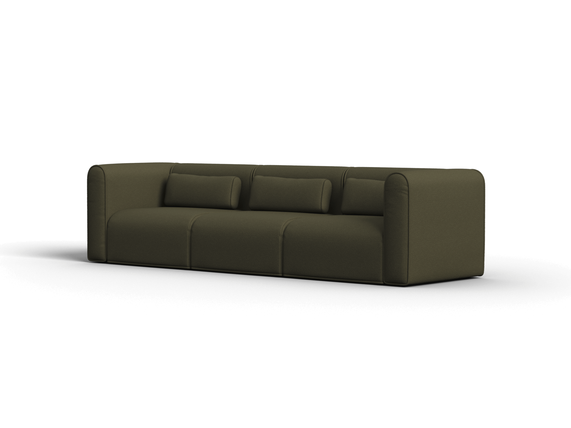Bangalow Modular Sofa - Sofa / 4-Seater / Green Wattle (Standard)