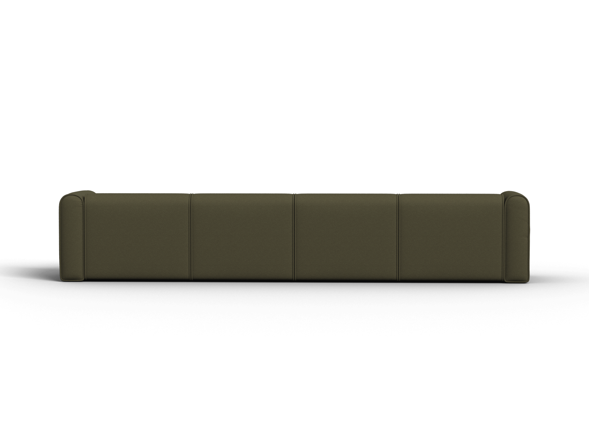 Bangalow Modular Sofa - Chaise / 6-Seater / Green Wattle (Standard)