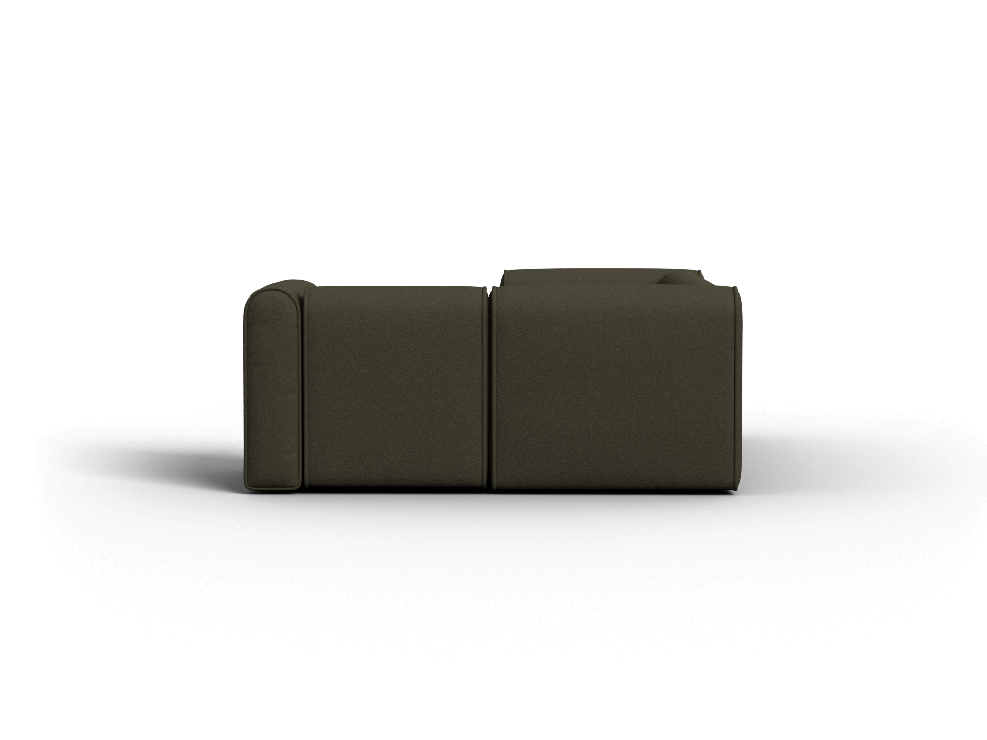Bangalow Modular Sofa - Green Wattle (Standard) / Corner / 4 Sections