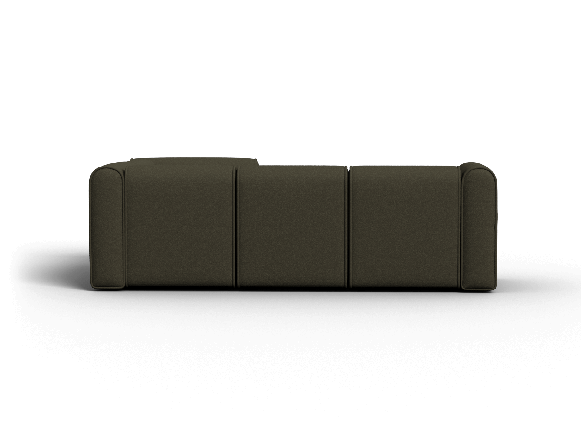 Bangalow Modular Sofa - Green Wattle (Standard) / Corner / 4 Sections