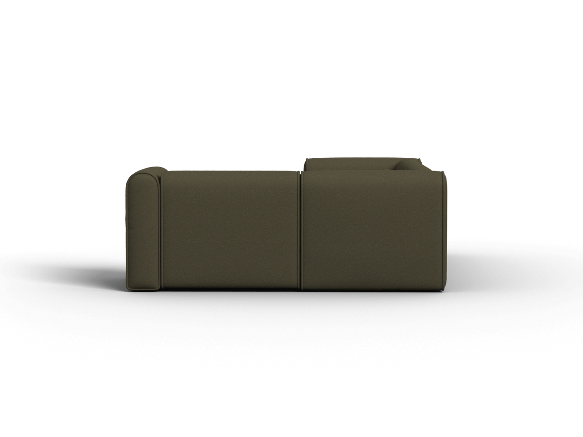 Bangalow Modular Sofa - Green Wattle (Standard) / Corner / 4 Sections