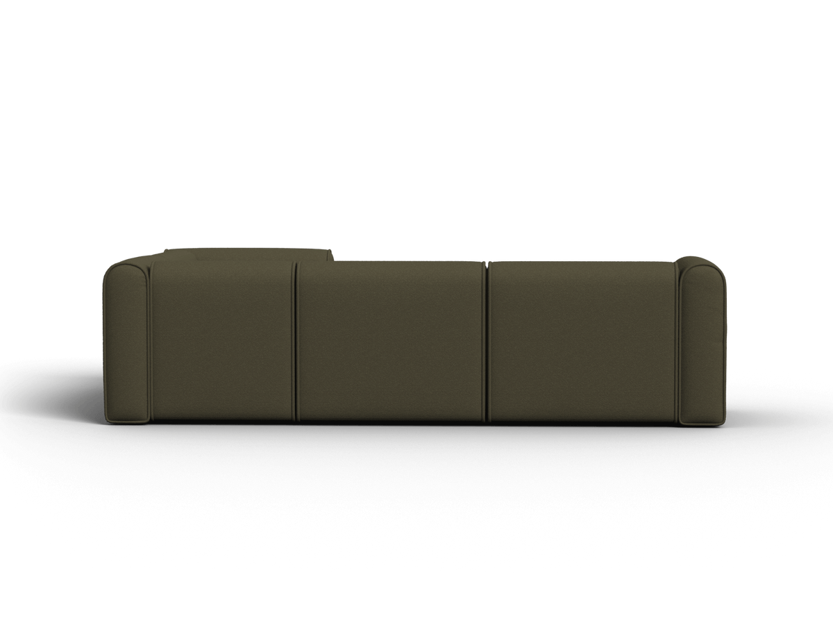 Bangalow Modular Sofa - Green Wattle (Standard) / Corner / 4 Sections