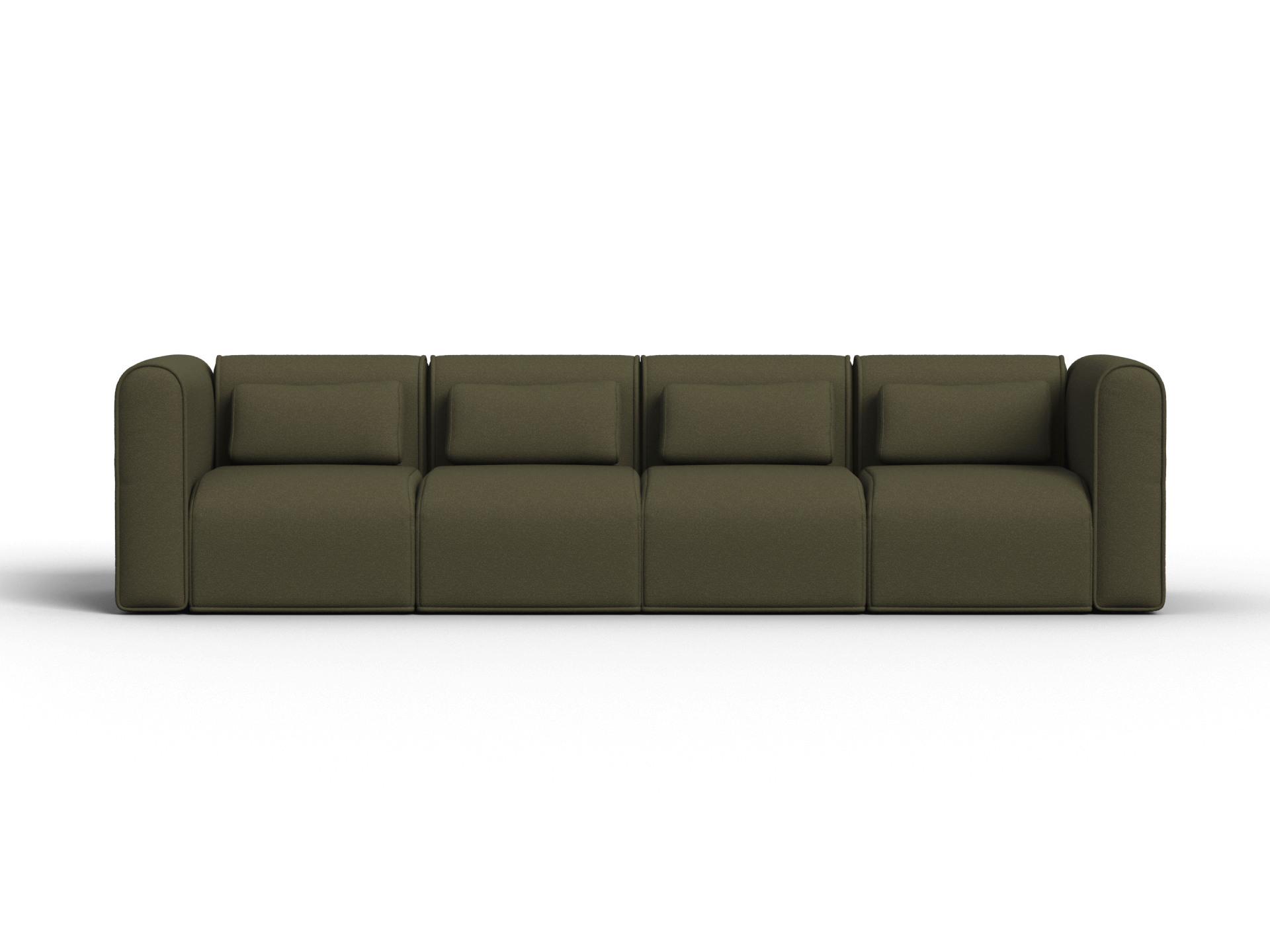 Bangalow Modular Sofa - Sofa / 4.5-Seater / Green Wattle (Standard)