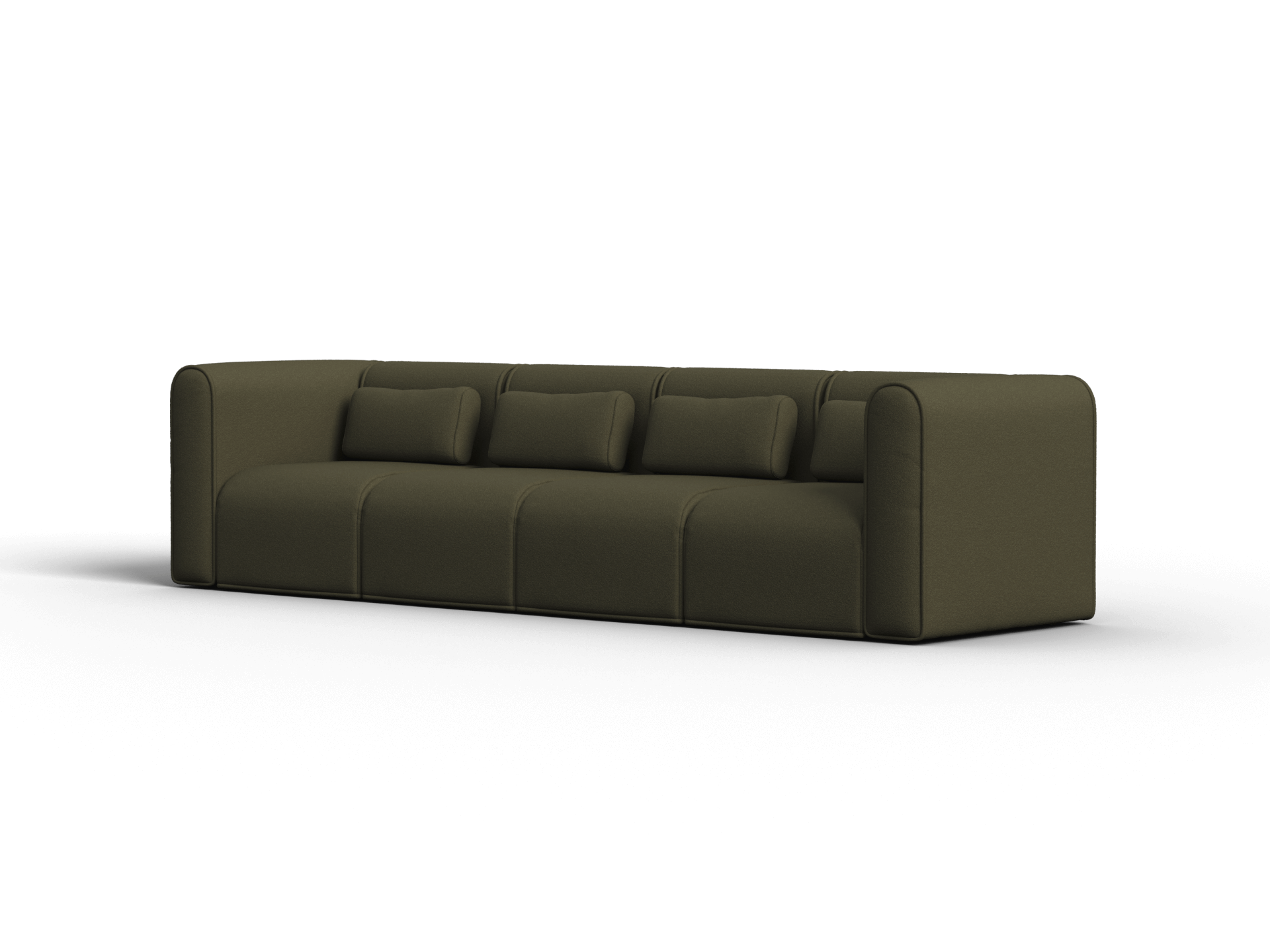 Bangalow Modular Sofa - Sofa / 4.5-Seater / Green Wattle (Standard)