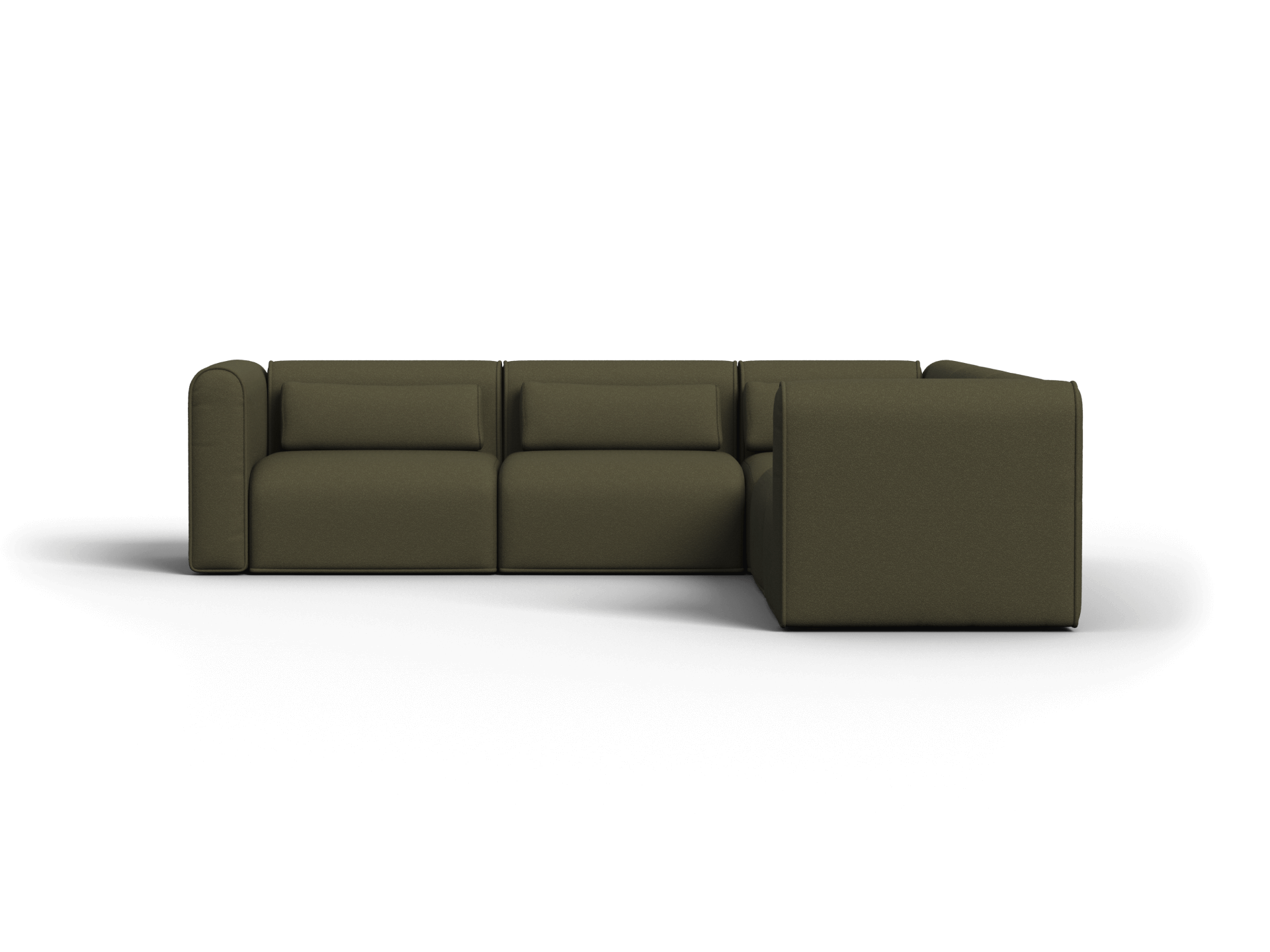 Bangalow Modular Sofa - Green Wattle (Standard) / Corner / 7-Seater