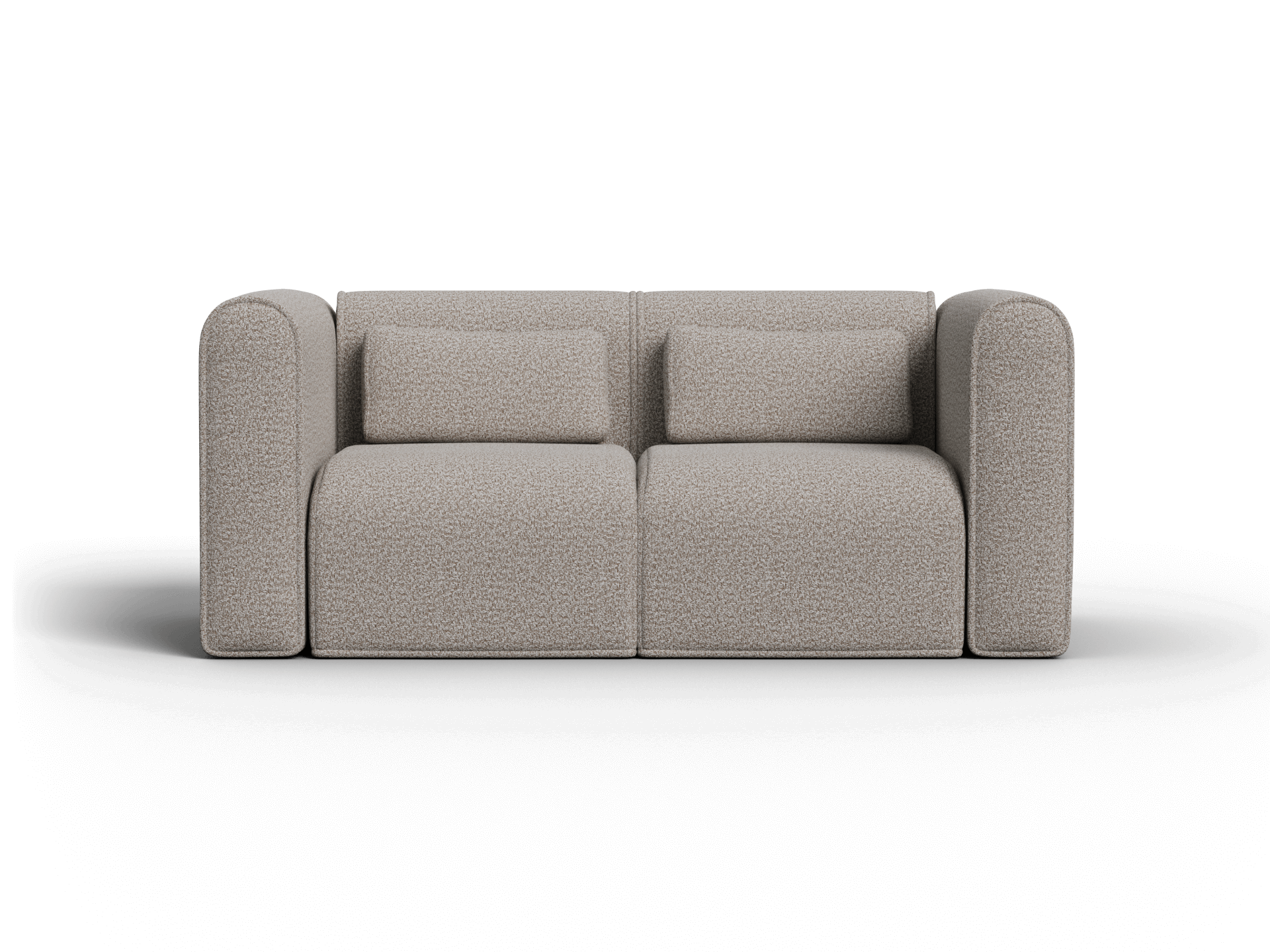 Bangalow Modular Sofa - Sofa / 2-Seater / Limestone (Luxe edition)