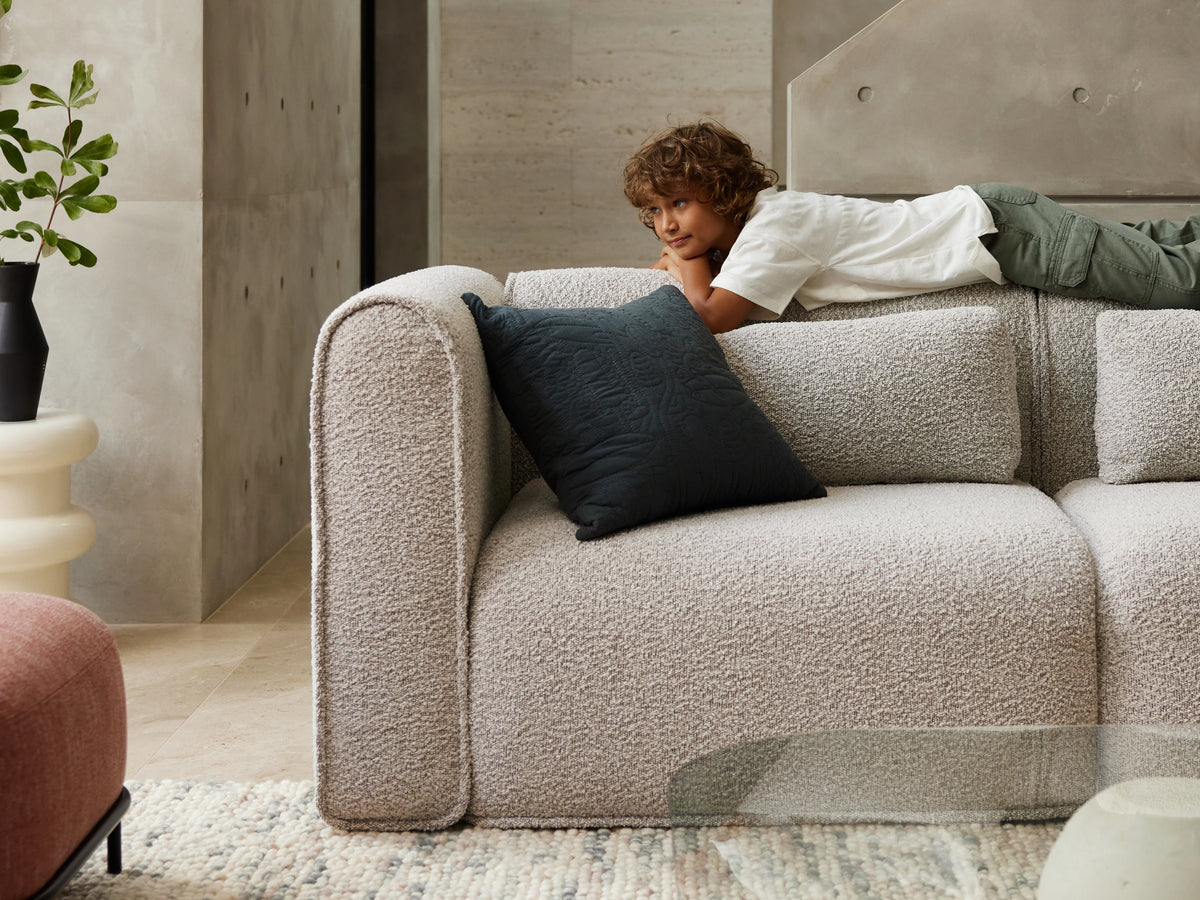 Bangalow Modular Sofa - Limestone (Luxe edition) / Sofa / 2 Sections