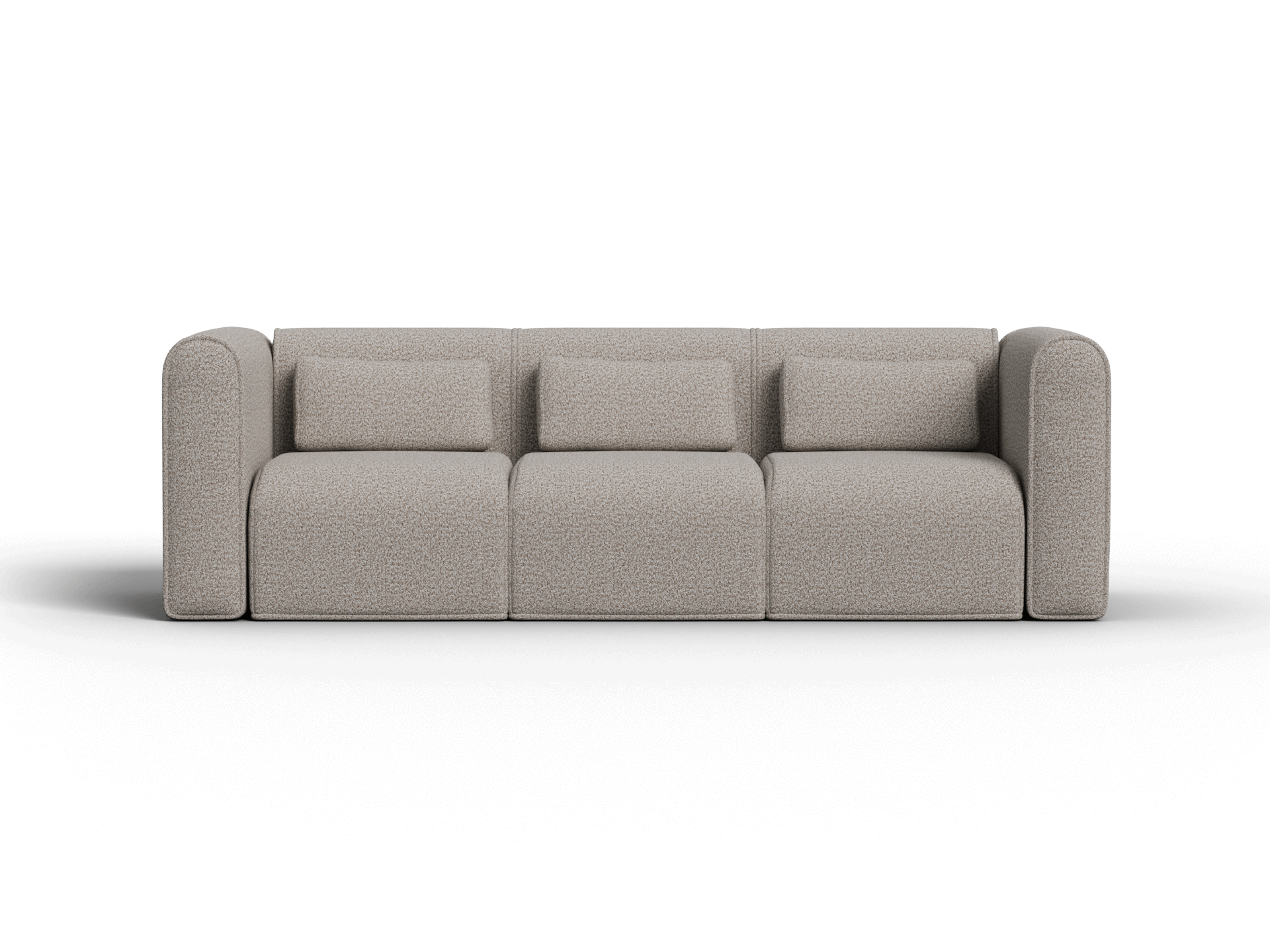 Bangalow Modular Sofa - Sofa / 3.5-Seater / Limestone (Luxe edition)