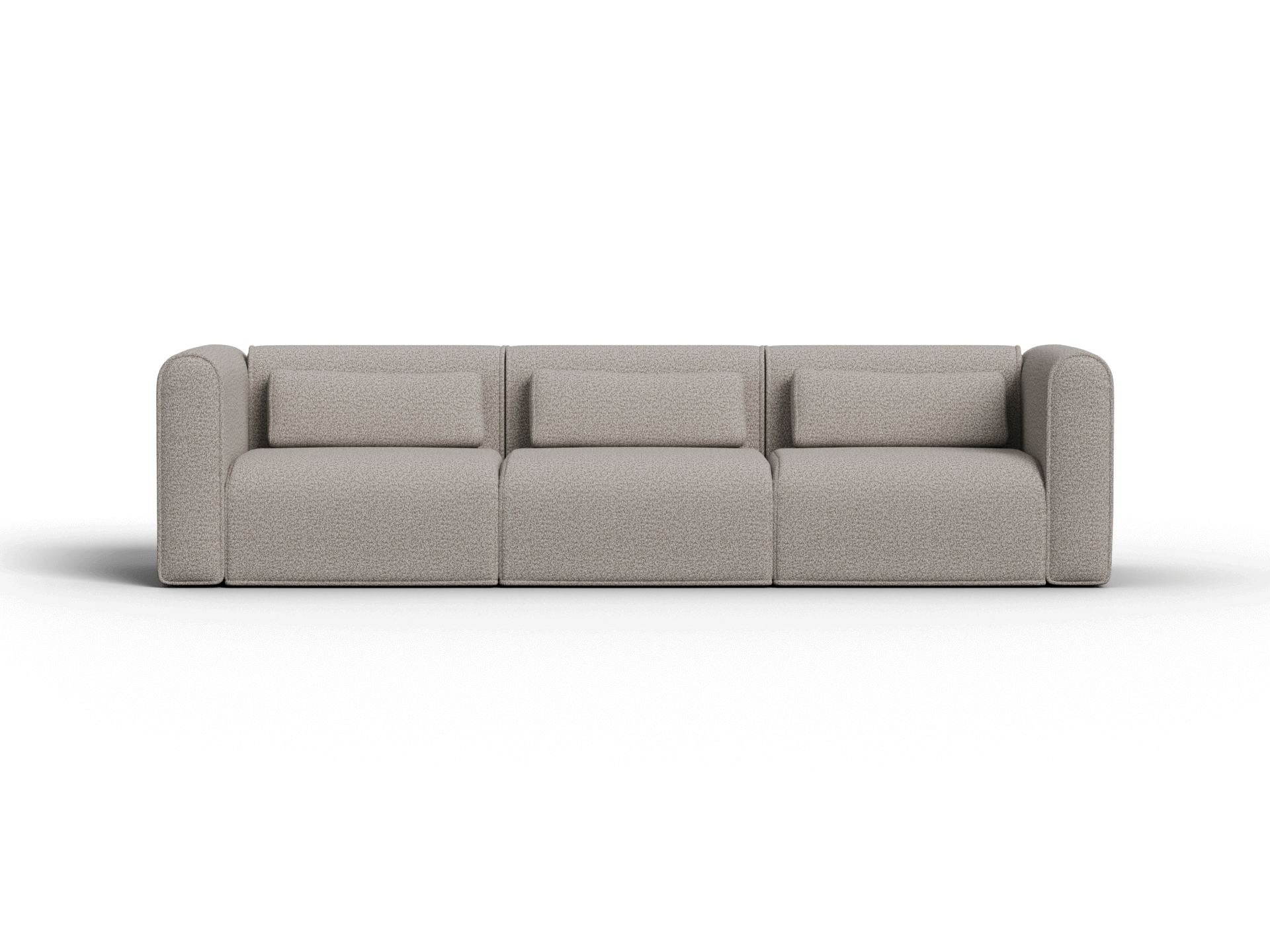 Bangalow Modular Sofa - Sofa / 4-Seater / Limestone (Luxe edition)
