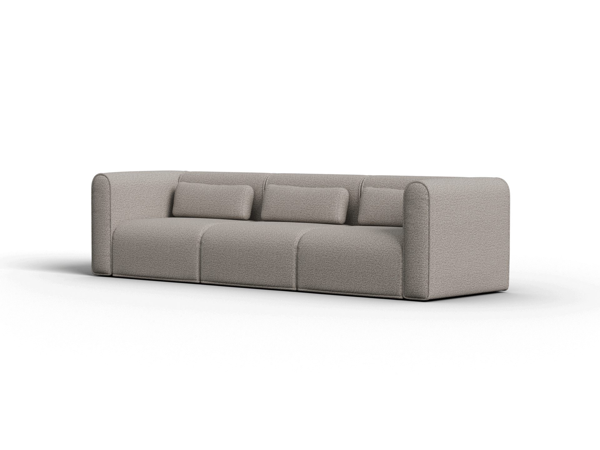 Bangalow Modular Sofa - Sofa / 4-Seater / Limestone (Luxe edition)